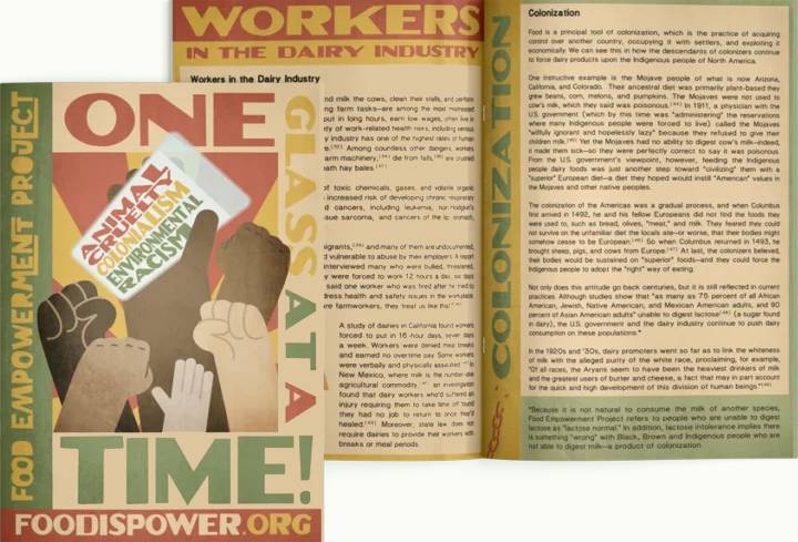 One Glass At A Time (Anti-Dairy Brochure) (English)​