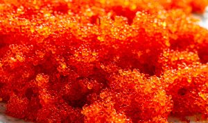 Hueva de pez volador (tobiko)