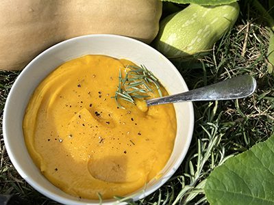 Rosemary Butternut Squash Soup