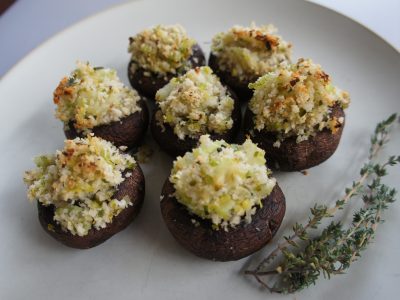 Savory Stuffed Mushrooms