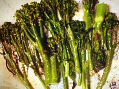 Cumin Curry Broccolini “Fries”