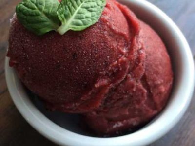 Mixed Berry Sorbet