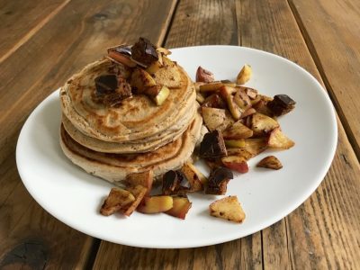 vegan-gf-apple-gingerbread-pancakes